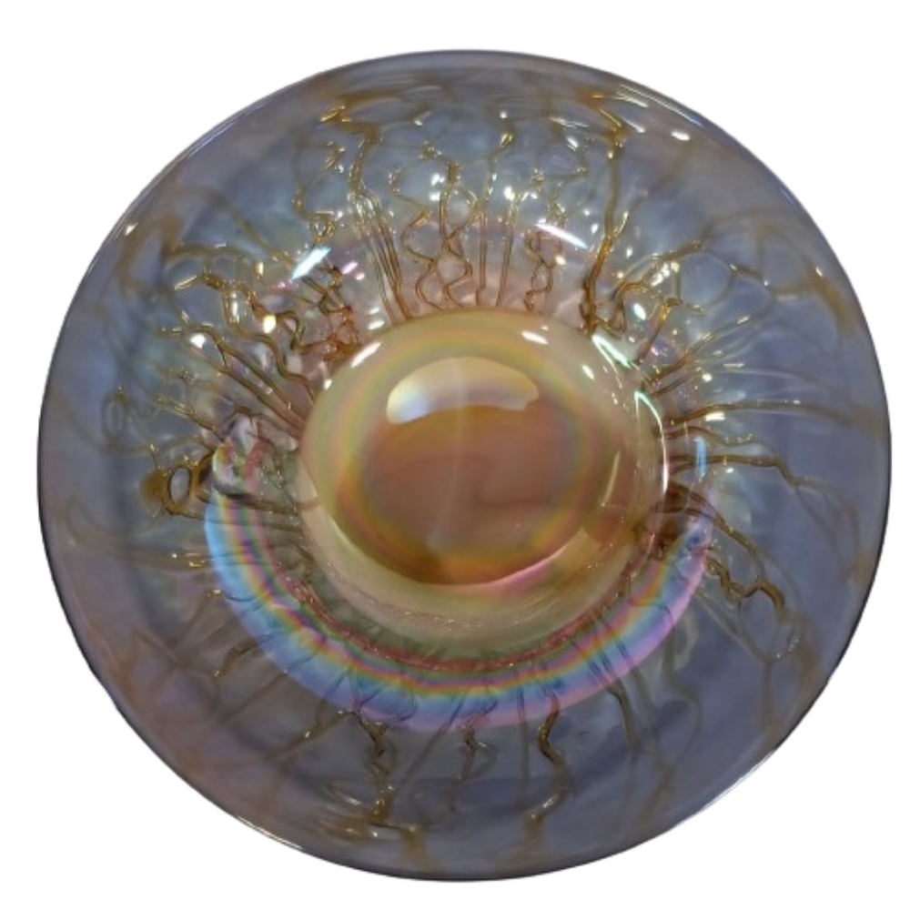 *NWOT Gorgeous Art Glass Bowl